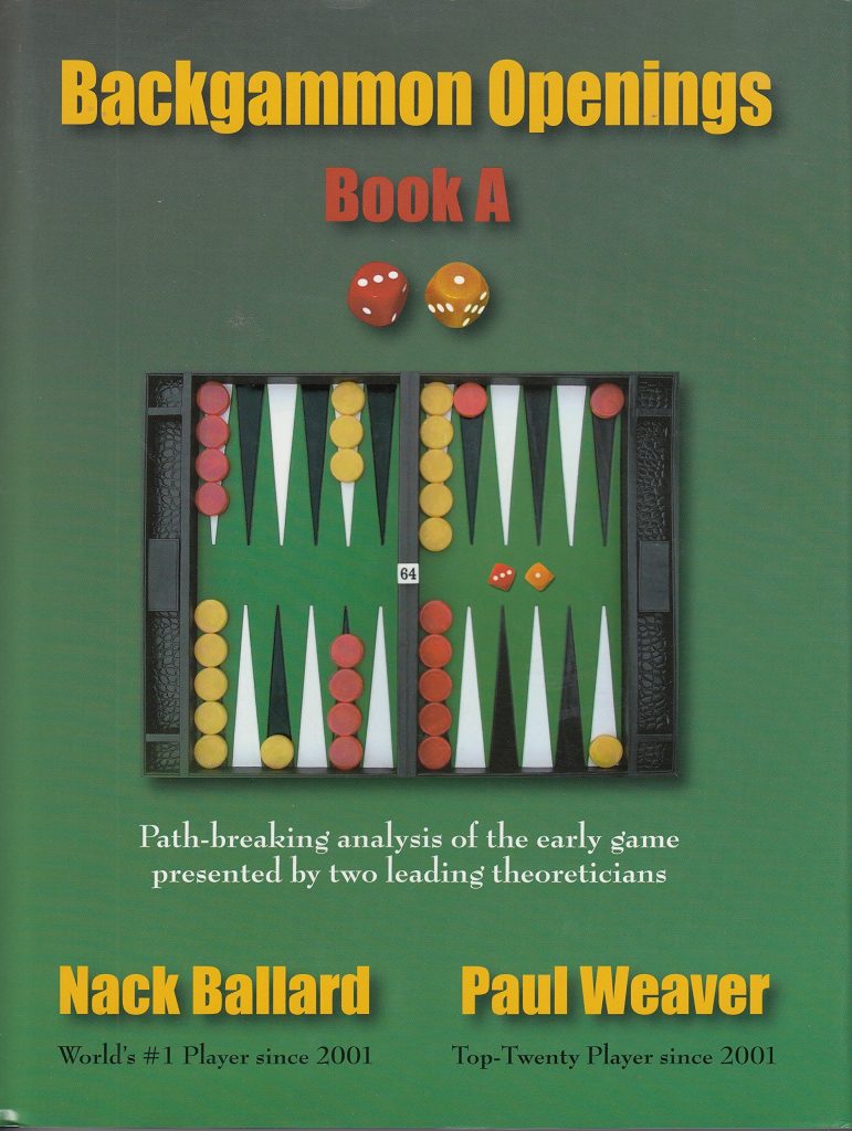 Backgammon Books New England Backgammon Club